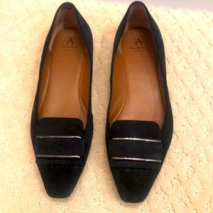 Aquatalia suede flats
